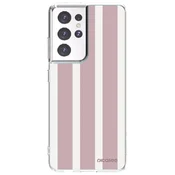 Silikonski prozorni ovitek za Samsung Galaxy S21 Ultra 5G G998B - Velvet sun