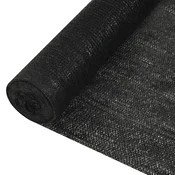 Vidaxl Zaščitna mreža črna 1,8x50 m HDPE 195 g/m2