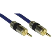 InLine 99957P 20m 3.5mm 3.5mm Blue audio cable