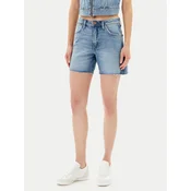 Wrangler Jeans kratke hlače Cowboy 112362703 Modra Relaxed Fit