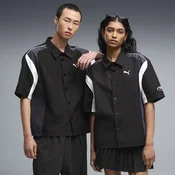 FUTURE.PUMA.ARCHIVE Boxy Moto Shirt Unisex, Men, Black, S