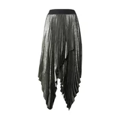 AllSaints Krilo Elisa črn denim/srebrna