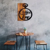 Wallity Zidna dekoracija Canteen, 47x58 cm, Smede boje