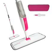 MySimaa by blumfeldt Profesionalni Glisten Spray Mop, mop z rezervoarjem za vodo ()