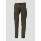 S.OLIVER Muške pantalone duge, Zelene
