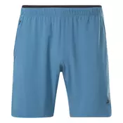 Reebok TS STRENGTH 3.0 SHORT, muške fitnes hlace, plava HS5938