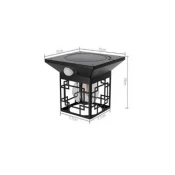 ELEMENTA led spoljna lampa BL215EP10-CW/WH 15W
