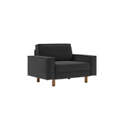 Atelier del Sofa Fotelja Sparrow Loveseat, Crna