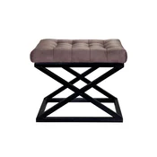 Atelier del Sofa Tabure 50x42x40cm, Crno-Braon