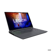 Lenovo Legion 5 Pro Prijenosno racunalo 40,6 cm (16) WQXGA AMD Ryzen™ 7 6800H 16 GB DDR5-SDRAM 512 GB SSD NVIDIA GeForce RTX 3060 Wi-Fi 6E (802.11ax) Sivo