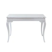 Hanah Home Trpezarijski sto na razvlacenje Albero28, 80x75-160 cm, Beli