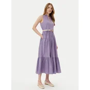 TWINSET Vsakodnevna obleka 251TT2101 Vijolična Regular Fit