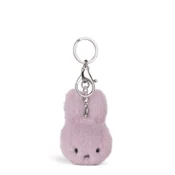 Bon Ton Toys Miffy ECO Fuzzy obesek za ključe, 8 cm, vijoličen (1083)