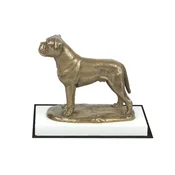 shumee Bulmastif, Bulmastif - pasja figurica, figurica na belem podstavku, pokal za pasjo razstavo Art-Dog