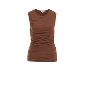 WE Fashion Top rjasto rjava