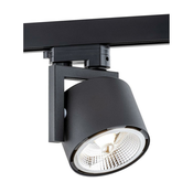 Argon 4751 - LED Reflektor za tračni sistem ALTO 1xGU10/15W/230V črn