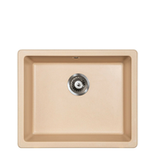 Metalac X Quadro U50 Podgradna sudopera, Šampanj, fi 90, 570×470 mm