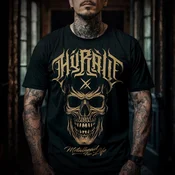 Hardcore majica moška - METALHEAD - HYRAW - 261TS07