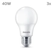 Philips LED žarnica E27 4,9W 470lm 2.700K mat 3ks - Plastika