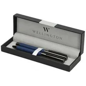 Svinčnik kemični+roler wellington stamford set PROMOCIJA - MODER