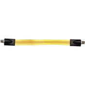 Axing SAT priključni kabel, [1x F-vtikač - 1x F-vtikač], 0,25 m, 75 dB, pozlačeni konektorji, na