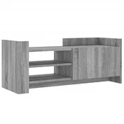 Vidaxl TV omarica siva sonoma 100x35x40 cm inženirski les
