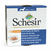 Schesir dog Adult – oceanske ribe in tuna 85 g