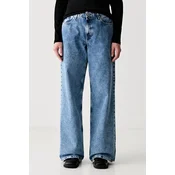Karl Lagerfeld Jeans kavbojke relaxed kroja ženske