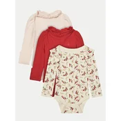Gap Komplet bodyjev? 600961 Pisana Regular Fit