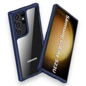 Infostyle Ovitek Quikbee Airbag za Samsung Galaxy S23 Ultra Temno modra/PC + TPU silikon