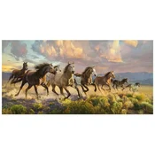 Castorland - Puzzle Panorama Thunder Prairie - 4 000 kosov