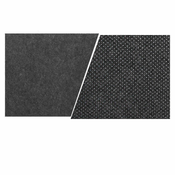 Northix Podloga za pisalno mizo - 80 x 40 cm - temno siva