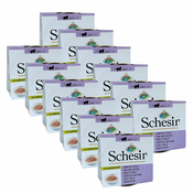 Schesir cat tuna in piščanec v obari 12x70 g