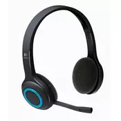 LOGITECH brezžične z mikrofonom slušalke H600