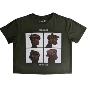 Gorillaz Majica Demon Days Ladies Green M