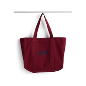 Nakupovalna vrečka HAY Shopper 32 x 40 x 13 cm bordo barva