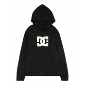 DC Shoes Sportska sweater majica STAR, crna / bijela