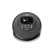 LENCO Prenosni Discman z DAB+, Bluetooth, TFT zaslonom, črne barve
