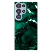 Silikonski prozorni ovitek za Samsung Galaxy S25 Ultra 5G - Dark emerald