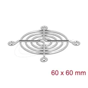 Delock ventilacijska rešetka 60 x 60 mm, srebrna