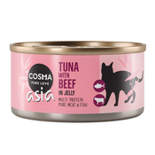 Varčno pakiranje Cosma Asia v želatini 24 x 170 g - Tuna & govedina