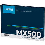 Crucial MX500 2.5" 500 GB Serijski ATA III
