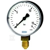 slomart Manometer 111.10.160, M20x1.5 0-16 bar jeklo