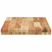 Stolna ploca 80x40x4 cm pravokutna od masivnog drva bagrema