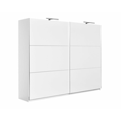 Matis Elegance Americki plakar, 269x64x221.5cm, Beli
