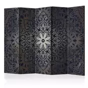 artgeist Paravan Iron Flowers I, 5-Delni, Dvostranski