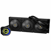 LIAN LI Komplet za tekočinsko hlajenje AIO Liquid Cooler GALAHAD II Trinity 360 Performance, črn