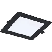 Rabalux Plafonjera Shaun2, 12W, 3000K, Kvadratna, Crna