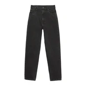 Pull&Bear Kavbojke črn denim