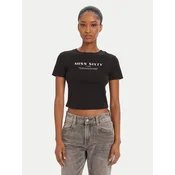 Miss Sixty Majica 6L1SJ4300000 Črna Slim Fit